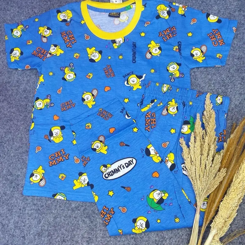 Piama Anak Satu Set Celana Panjang - Fashion Anak Terbaru 4