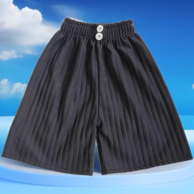 PAKET 3 PCS Celana Pendek Knit Anak Perempuan Usia 4-12 Tahun Cantik Fashion Model Kekinian Bahan Knit Maxiline Premium Polos Elegan