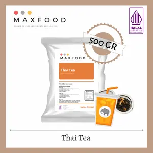 Thai Tea Powder Drink / Bubuk Minuman Serbuk Rasa Thai Tea plus Gula 500 GR
