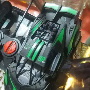 Mobil RC Express SPEED Drift Buka Pintu Mainan Mobil Balap Remote Control dengan Ban Karet dan Baterai AA 3PCS untuk Mobil & 2PCS untuk Remote