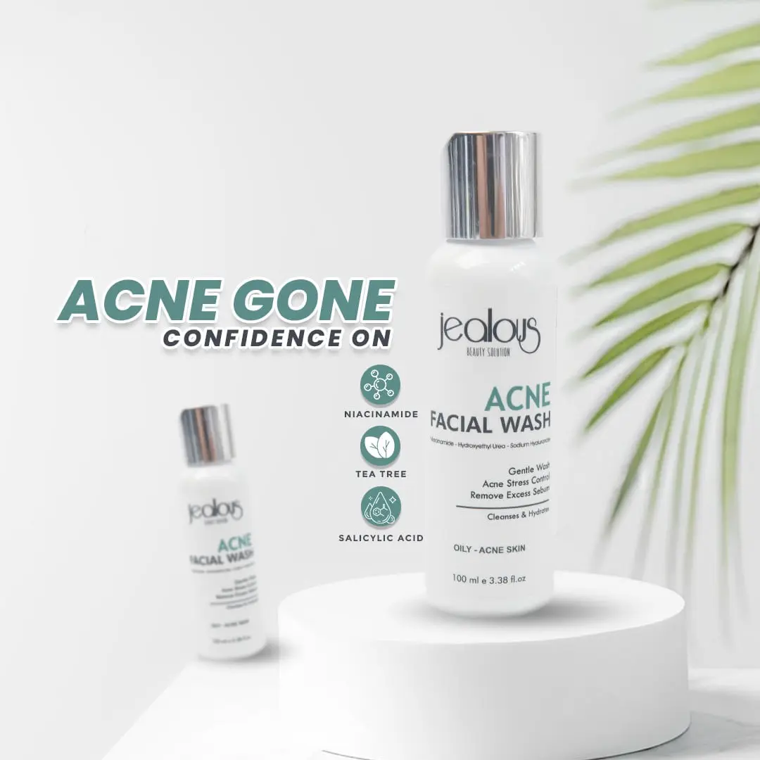 FACIAL WASH ACNE | SABUN WAJAH | MENGERINGKAN JERAWAT | PEMBASMI JERAWAT