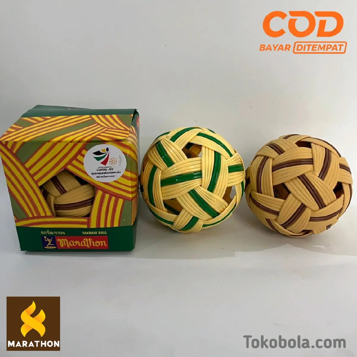 BOLA SEPAK TAKRAW MARATHON MT-101 MT-201 ORIGINAL