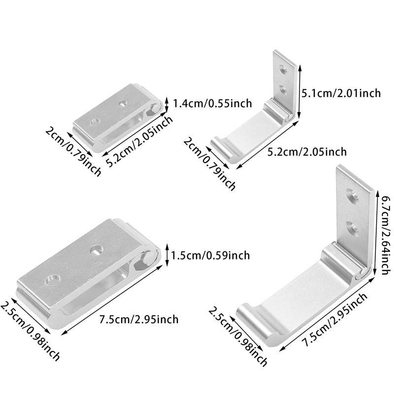 Product Introduction of Móc Quần Áo Gấp Gọn, Chất Liệu Hợp Kim Nhôm, Thiết Kế Chắc Chắn, Đa Năng, Thích Hợp Cho Cửa Sau Và Tủ Quần Áo, Cũng Thích Hợp Cho Mũ, Móc Đơn, 1 Cái 14