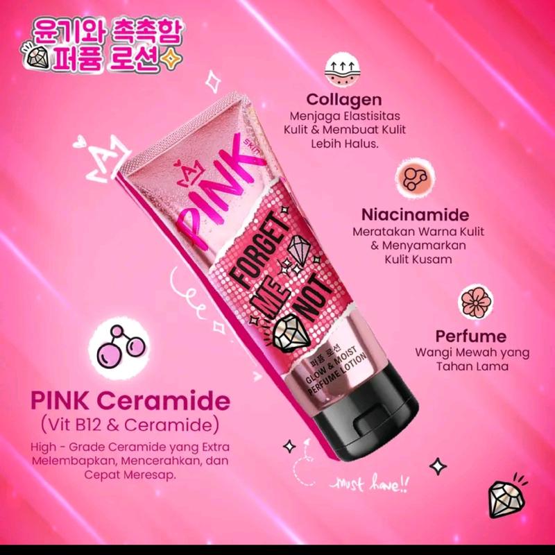 Perawatan Kulit - Lotion Parfum Serum Pink Skin - Pencerah Hand Mencerahkan Tubuh 3