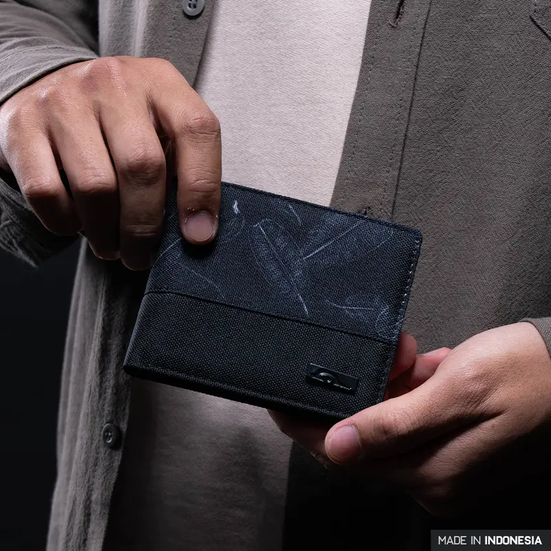 JFR Bakara Wallet - Dompet Pria Bahan Kanvas JP66 5