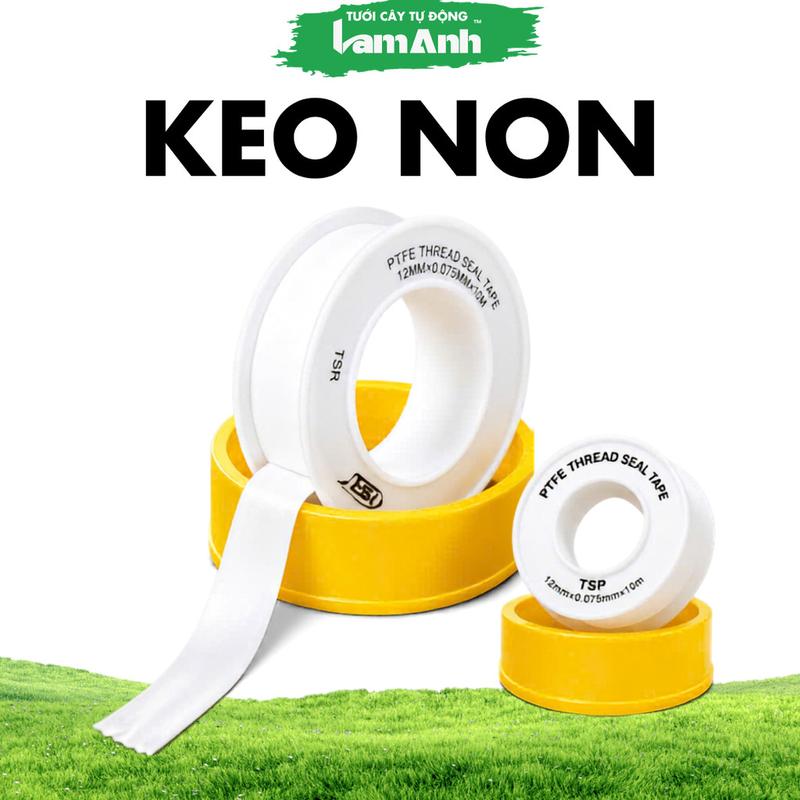1 cuộn Băng Keo Non Quấn Ống Nước 10m | Băng Tan Cao Su Non Lõi Liền Chống Rò…