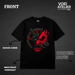 Kaos Eksklusif | Devil Cyberpunk | Void Atelier
