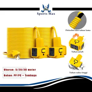 [ BISA COD ] Sambungan Kabel / Kabel Sambungan Multi Fungsi / Colokan Kabel Listrik / Kabel Kerja Bengkel Panjang Kabel 5M/10M/20M/30meter Peralatan