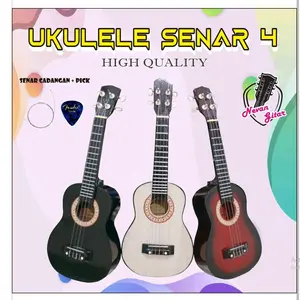 UKULELE SENAR 4 Kayu Asli Gitar Hadiah