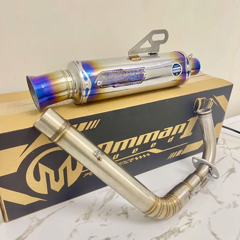 KNALPOT ORIGINAL FULLSYSTEM SALEMBA NGEBAS GAHAR ALL MATIC VARIO NMAX AREOX BEAT MIO DLL 1