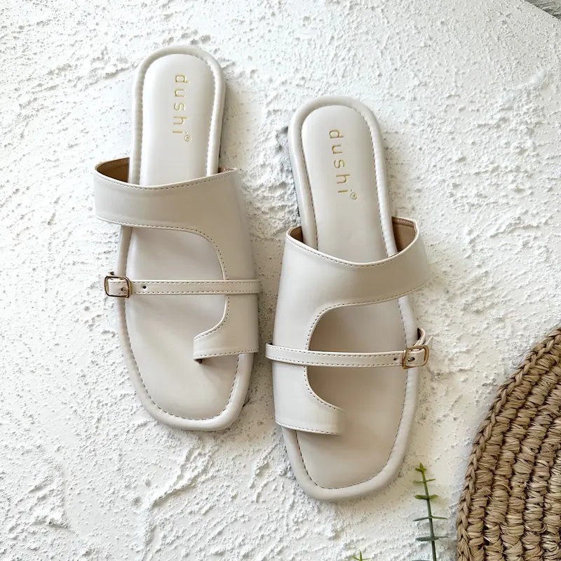 GEMMIE Rubi Sandal Wanita Flat Teplek - Sendal Selop - Shoes 2