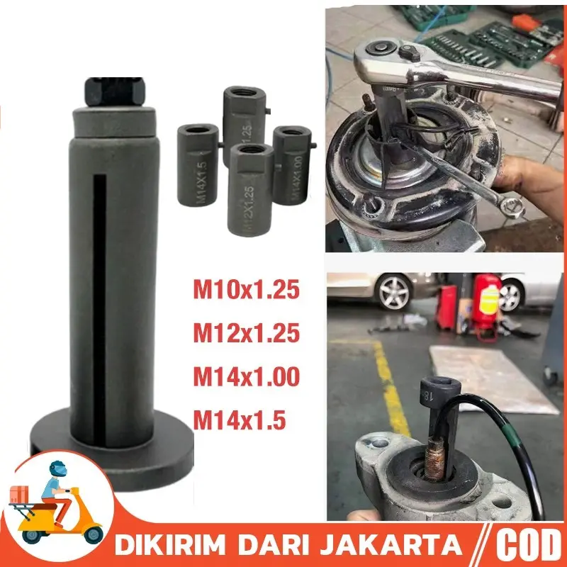 Treker Pasang Bandul Kruk As Mesin Motor Crankshaft /AMTECH Treker Kruk As 4 Mata Alat Cabut Universal Semua Motor