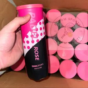 Bola Padel (pink) isi 3 bola