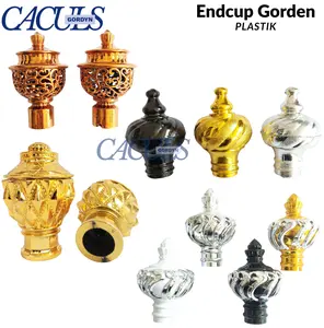 Tutup Batang Gorden End Cup Mahkota Rel Gordyn