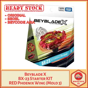BeyBlade X BX-23 Phoenix Wing Mold 3 Starter Kit with Launcher Takara Tomy Original Bey Blade