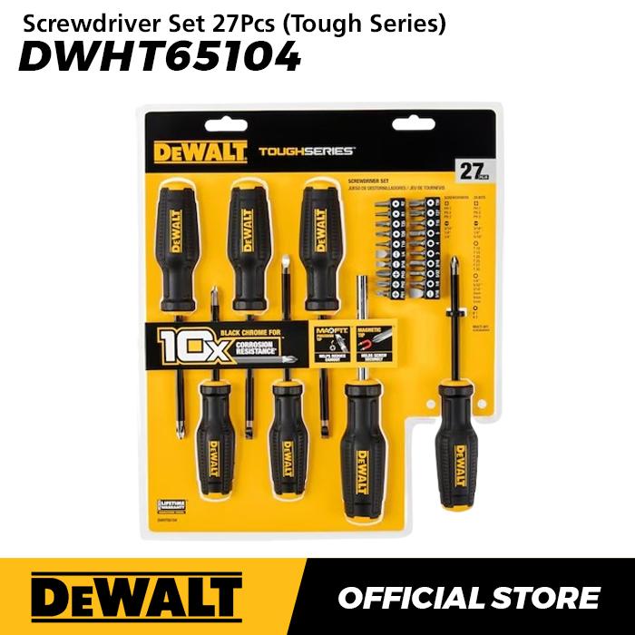 Gambar Dewalt Screwdriver (Tough Series) / Obeng Set 27Pcs DWHT65104 dari Dewalt ID Kota Administrasi Jakarta Barat Tokopedia