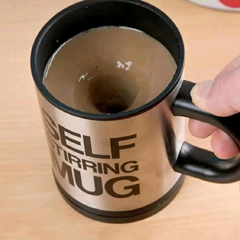 Cangkir Mengaduk otomatis, Self Stirring Mug Stiring Coffee Cup Gelas Aduk Otomatis Gelas Mug Self Stirring Stainless Pengaduk 0