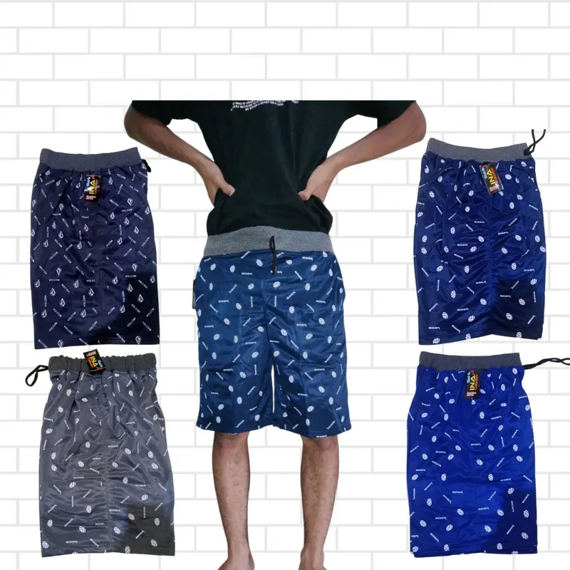 CELANA PENDEK PRIA WANITA DENGAN MODEL PENGENCANG RIP YANG DILENGKAPI KOLOR DENGAM MOTIF SABLON CELANA WANITA PRIA CASUAL SANTAI Nyaman Shorts Keren 0
