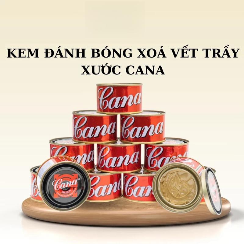 【MotoPlex  Kem Đánh Bóng Xóa Trầy Xước Sơn Ô tô - Xe Máy Cana Car Cream 100g - 220g