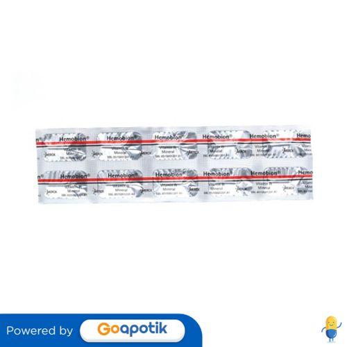 Gambar HEMOBION STRIP ISI 10 KAPSUL dari Apotek Najeeb By GoApotik Kota Bekasi Tokopedia