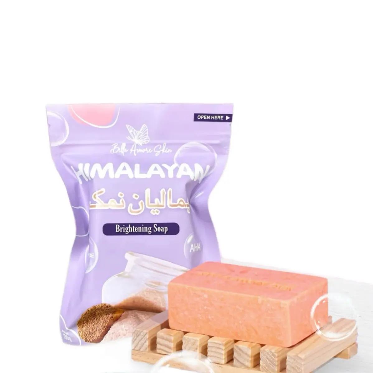 Himalayan Organic Salt Soap 130G