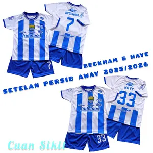 SETELAN BAJU BOLA PERSIB AWAY TERBARU KAOS BOLA PERSIB UMUR 1 SAMPAI 14 TAHUN Outdoor Sport Anak