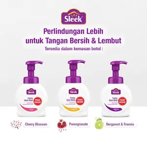 Sleek Foamy Handwash BOTOL Pump 250ml