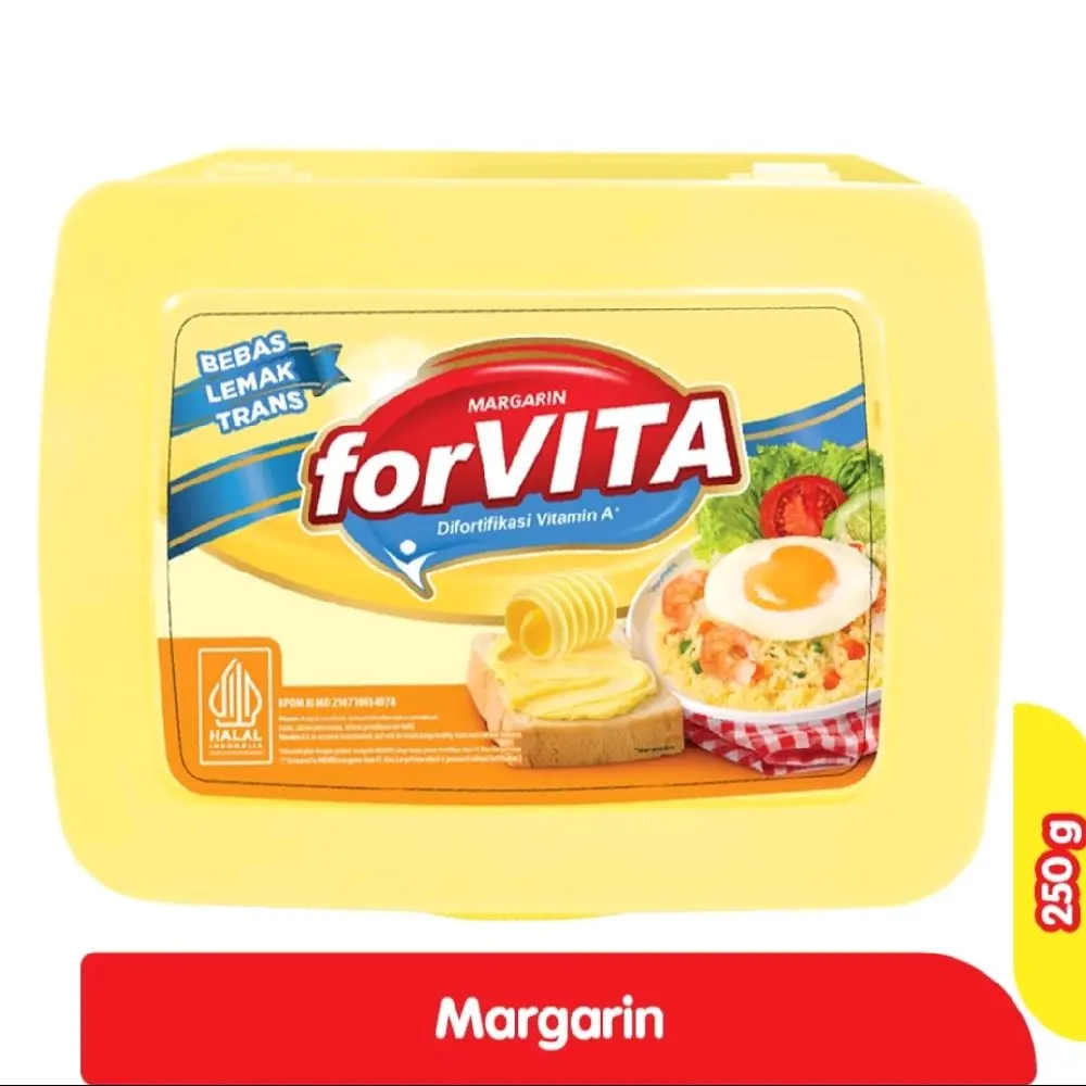 Forvita Margarin serbaguna kemasan box 250gr Food Makanan Masakan Baking