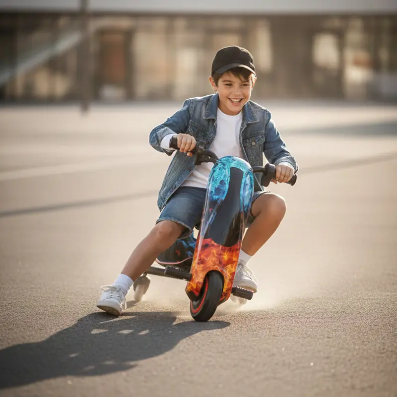 Triciclo Elétrico Infantil Drift 6,5 Bluetooth 3 velocidades