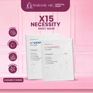[15 PCS] Madame Gie Necessity Sheet Mask - Masker Perawatan Wajah