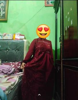 Product Review of Sania Dress by Mikhayla.Collection Swaroski Crinkle Sutra Pesta Remaja Wanita Muslim Airflow Kondangan Mewah Lebaran from @**@ 0