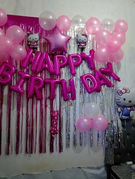 Product Review of PAKET DEKOR ULANG TAHUN TEMA HELLO KITTY SET DEKOR BIRTHDAY HELLO KITTY Balon Pink Anak from J**Y 0