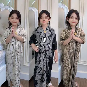Kaftan Anak Saveena Kekinian Terbaru 3 Ukuran Rayon Adem Bisa COD