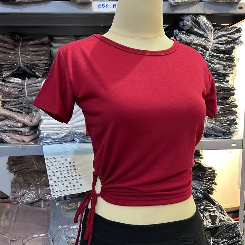CROPTEW CROPTOP (FMS-25) TALI SAMPING BAJU KOREA SPANDEK 6