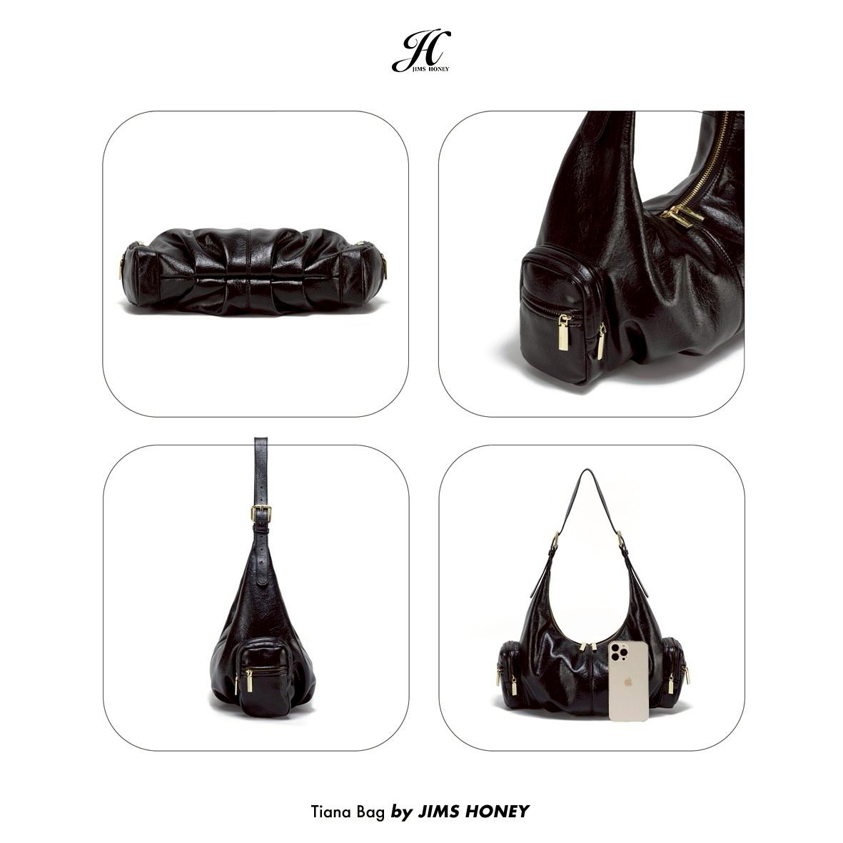 JIMS HONEY TIANA BAG  Tas Selempang dan Hand Bag Wanita Slingbag Cewek Jimshoney Trendy Elegan Kulit