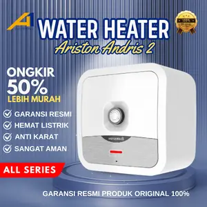 ARISTON Water Heater ANDRIS2 30 B / AN2 30B Listrik 30 L 350 W Pemanas Air Hangat