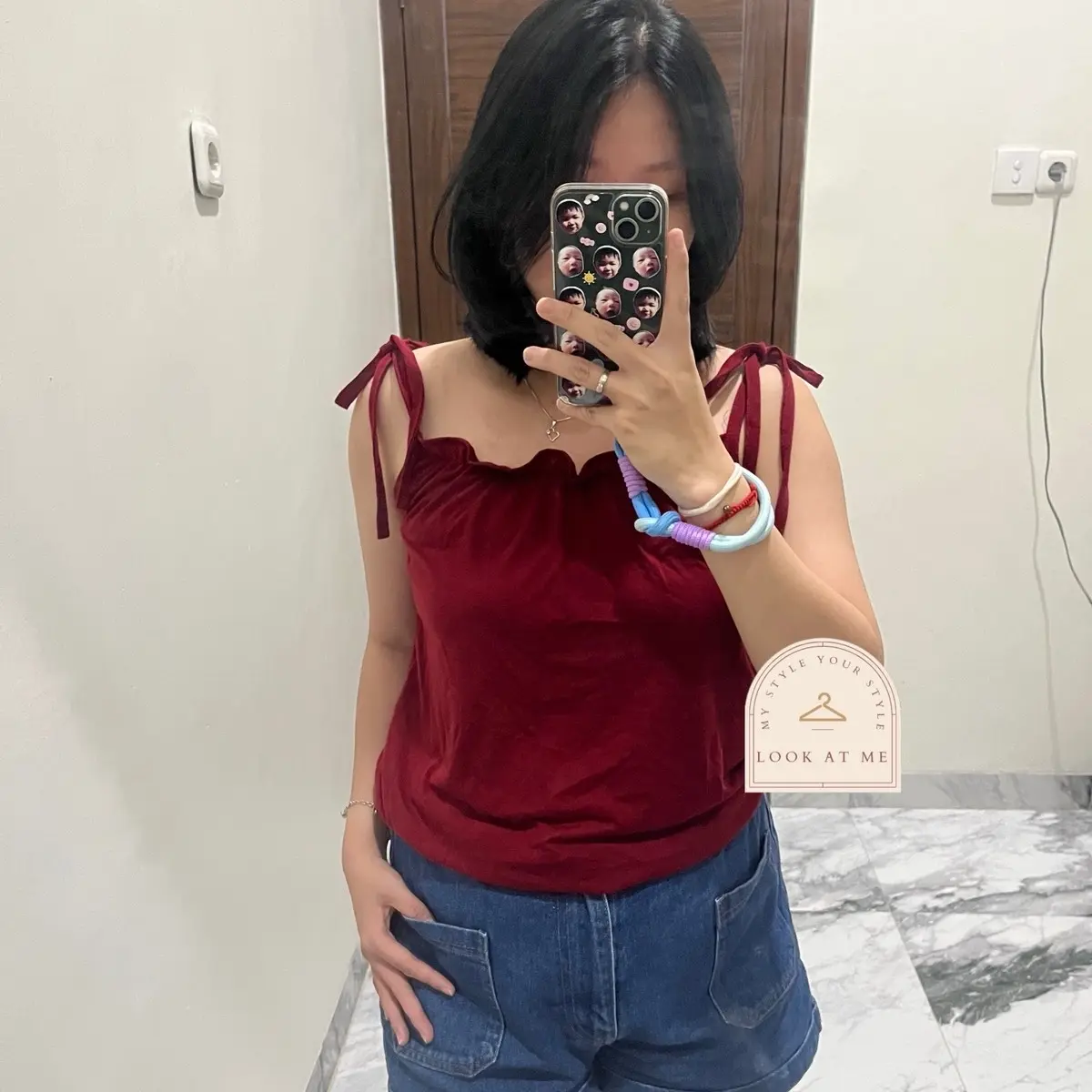 Lily Tanktop Atasan Wanita Bigsize Jumbo