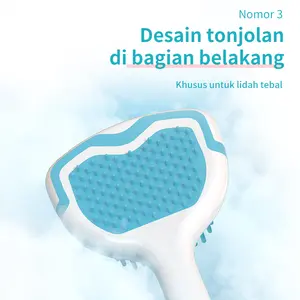 Dr.Baek Sikat Lidah Silikon Lembut Profesional untuk Pembersihan Efektif dan Napas Segar Lapisan Lidah Bersih Sesuai Standar Halal Gel Pembersih Lapisan Lidah tongue scrapers