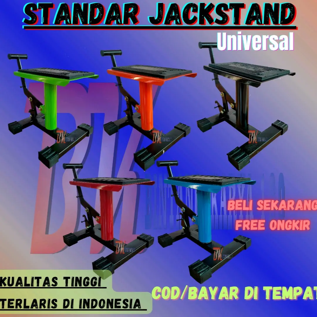 Standar Jackstand Motor cross KLX 150 BF DTRACKER CRF150L WR1 55 Aksesoris Variasi Paddock Jagang Tengah