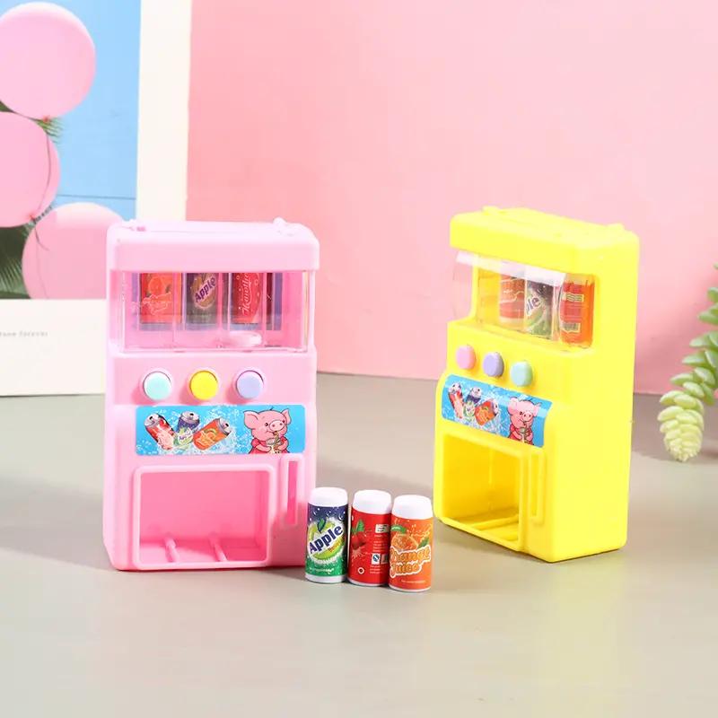 trẻ em tự mô phỏng - máy bán hàng tự động dịch vụ với đồng xu mini đồ uống vở…