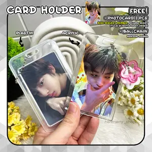 Cahol Transparan Plastik dan Akrilik Photocard Holder Kpop PC POCAHOL CAHOL Handmade 2 Sisi Poca Acrylic Card Holder Cahol Transparan Plastik dan Akrilik Photocard Holder Kpop PC POCAHOL CAHOL Handmade 2 Sisi Poca Acrylic Card Holder