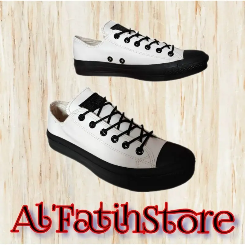 Sepatu Sneaker Converse All Star Kulit Made in Vietnam New edition Underground low