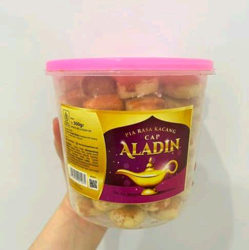 roti kacang jenama Aladin sedap dan rangup 1 balang berat 500gr ...