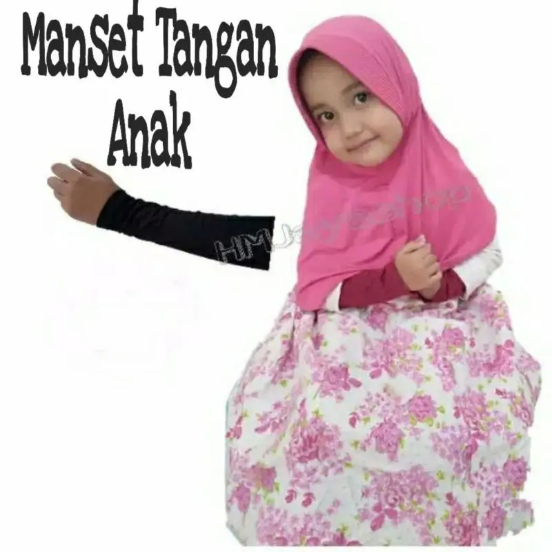 Manset Tangan Panjang Anak Polos Handsock Anak Rayon
