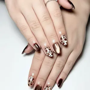 PRES ON NAILS KUKU PALSU NAIL ART BONUS LEM