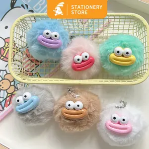 Gantungan Kunci Tas/Gantungan Kunci Bentuk Kartun/Bola Mewah Liontin Pasangan Keychain/Gantungan Berbulu Lembut-Rabbit_Stationery Gantungan Kunci Tas/Gantungan Kunci Bentuk Kartun/Bola Mewah Liontin Pasangan Keychain/Gantungan Berbulu Lembut-Rabbit_Stationery