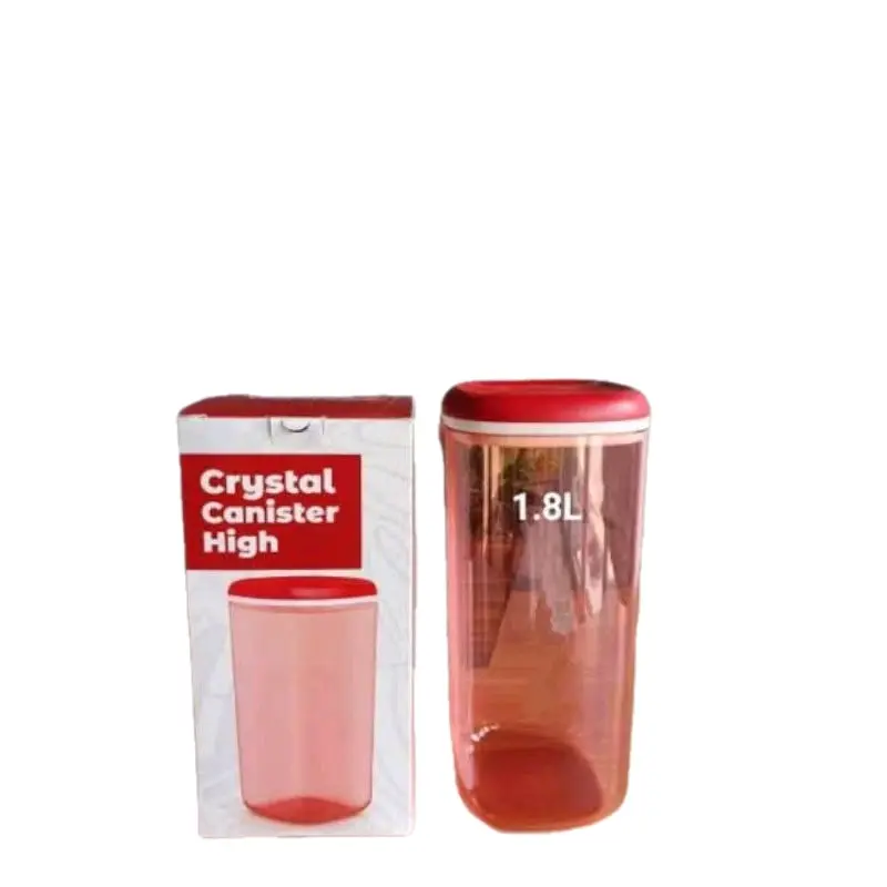 crystal canister high 1.8L merah