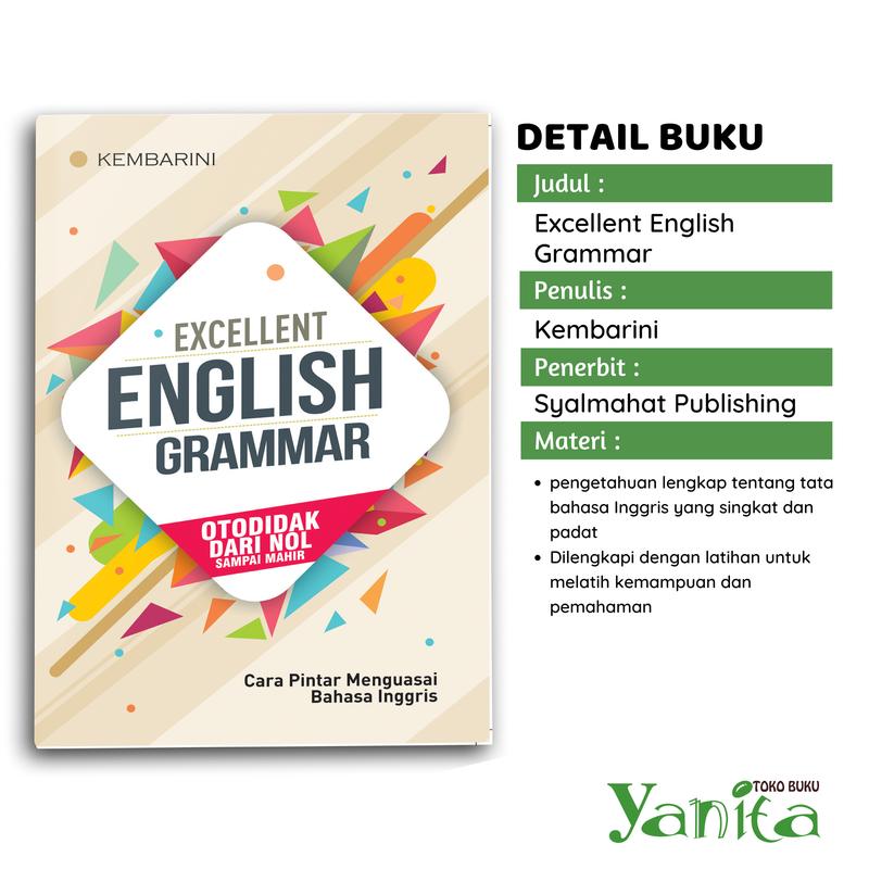 Buku Excellent English Grammar Book Gramar Bahasa Inggris 2