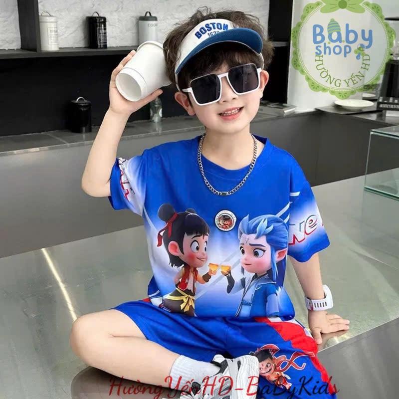 Product Introduction of COMBO 4 BỘ NATRA Chất Thun Lạnh Thái hót nhất hè 2025 . Đủ Size 6-50 kg bé trai đồ 12