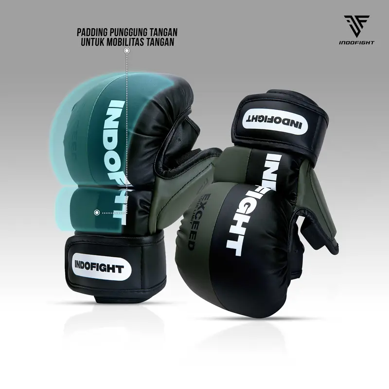 Sarung MMA Sparring Indofight Sarung Tangan MMA Fight Gloves UFC Glove Grappling Sarung Tinju MMA GLH1 1